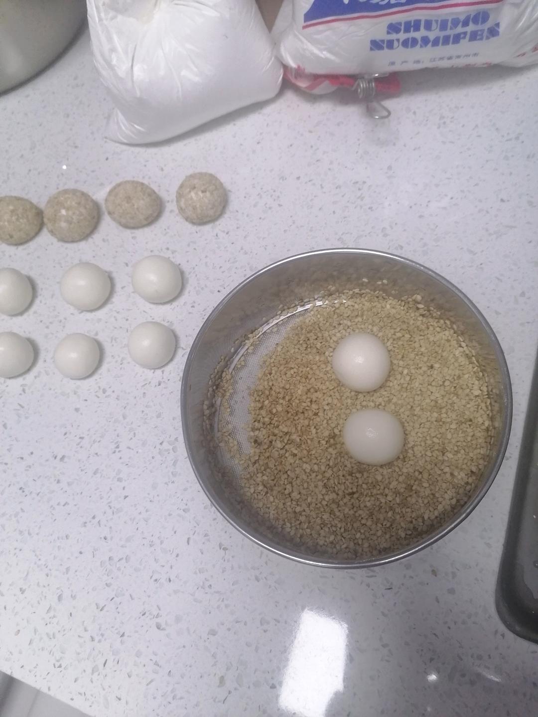 空心油麻球