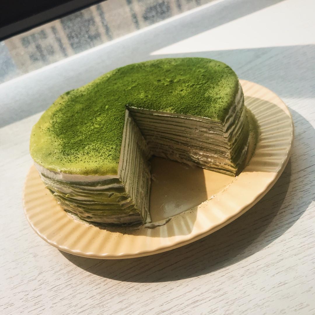抹茶千层蛋糕