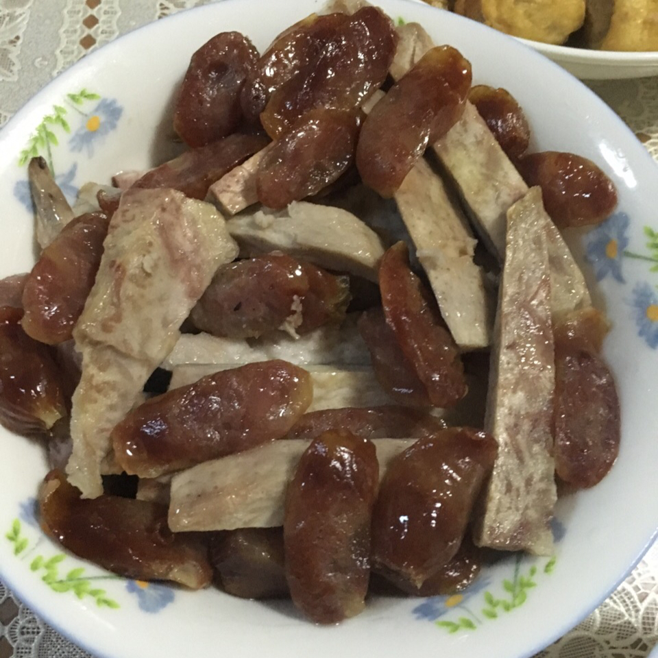 芋头蒸腊味