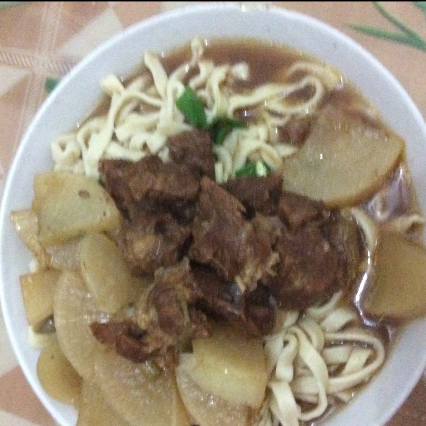 红烧牛肉面