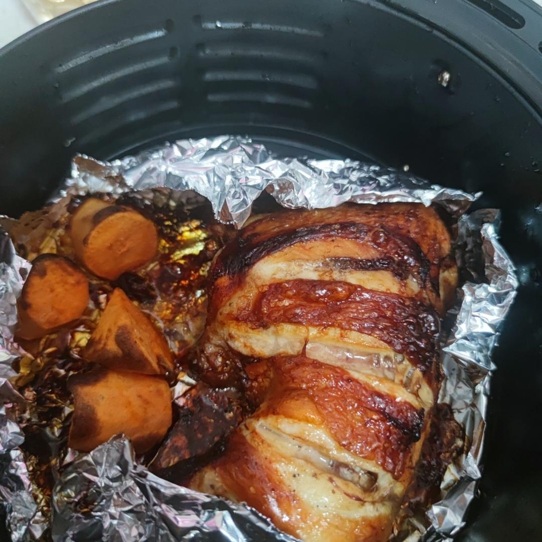 无油烤鸡腿(空气炸锅版)