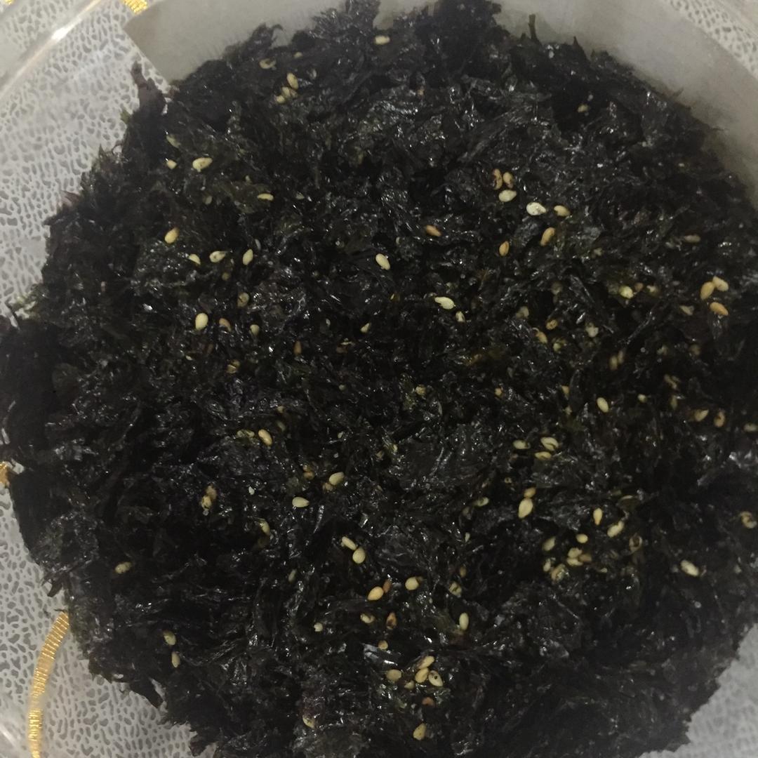 拌饭芝麻海苔