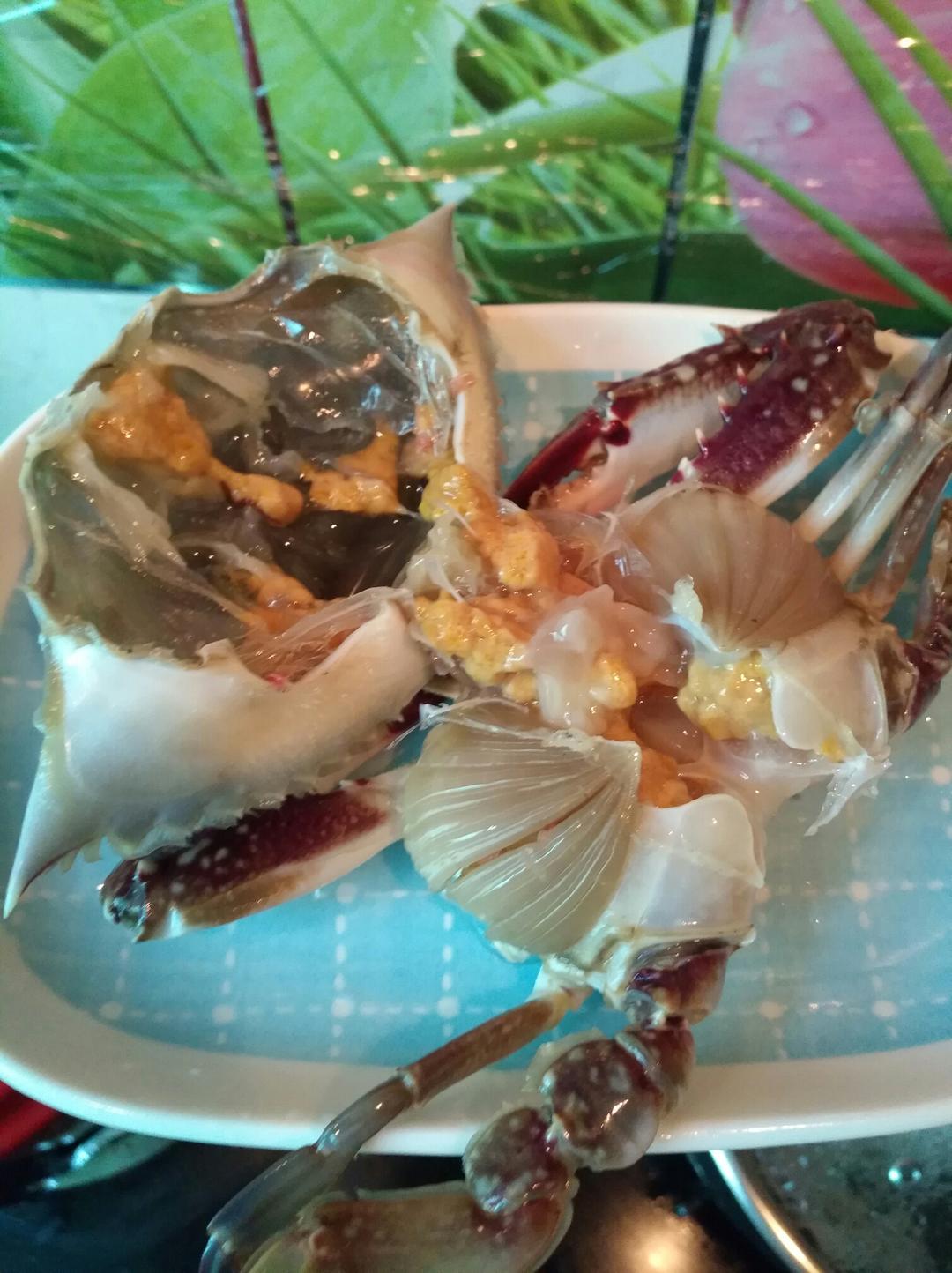腌梭子蟹的做法