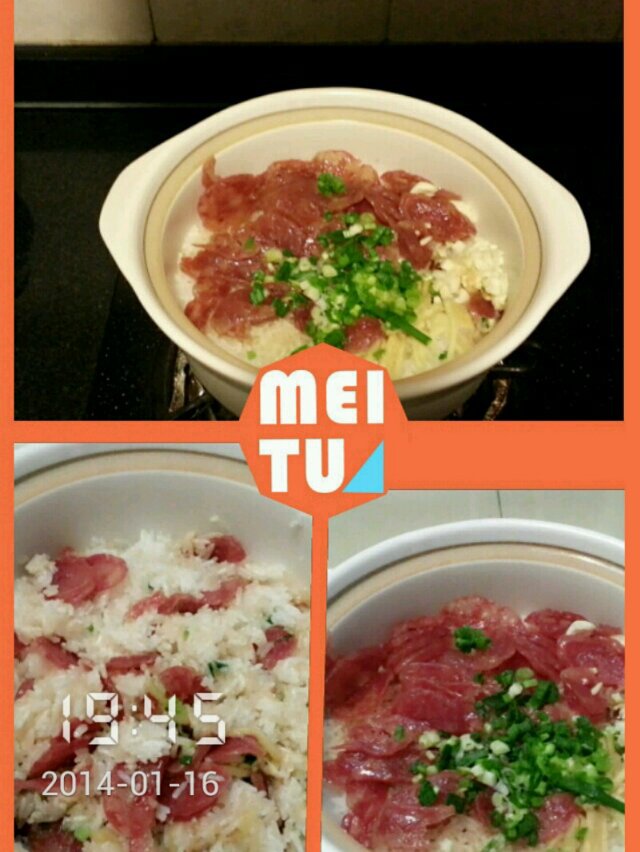 腊肉煲仔饭