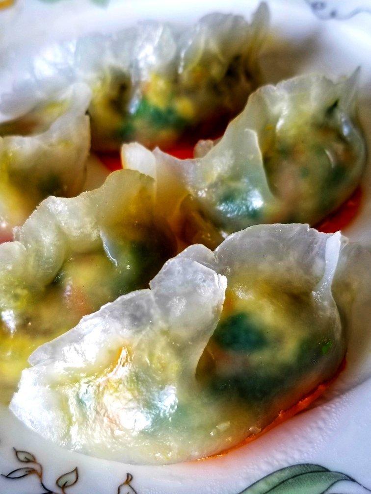 水晶透明饺子