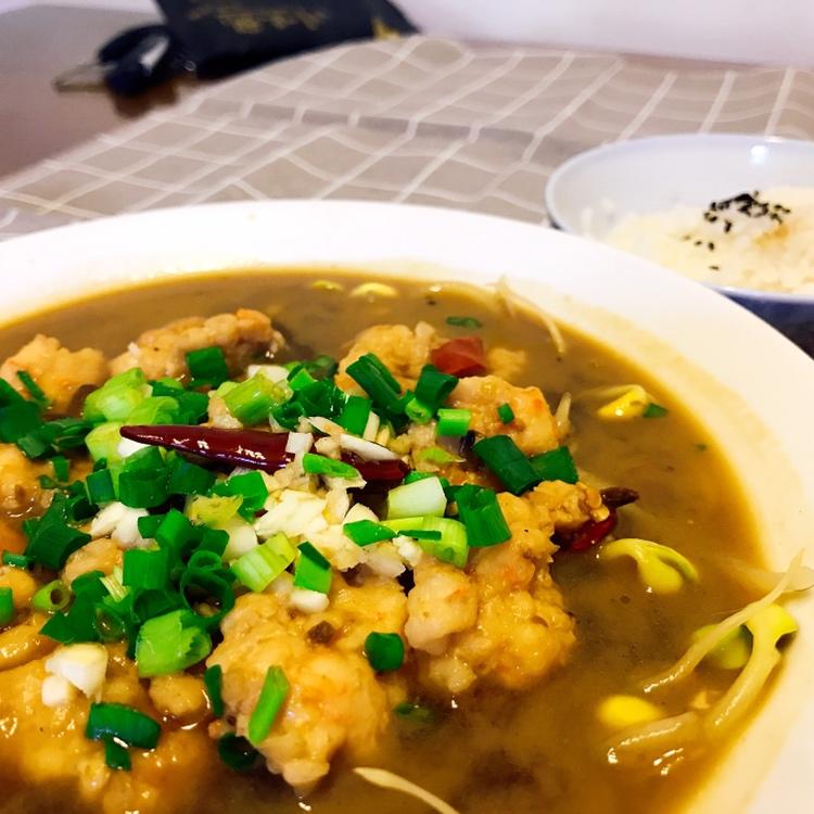 【自制水煮虾滑】