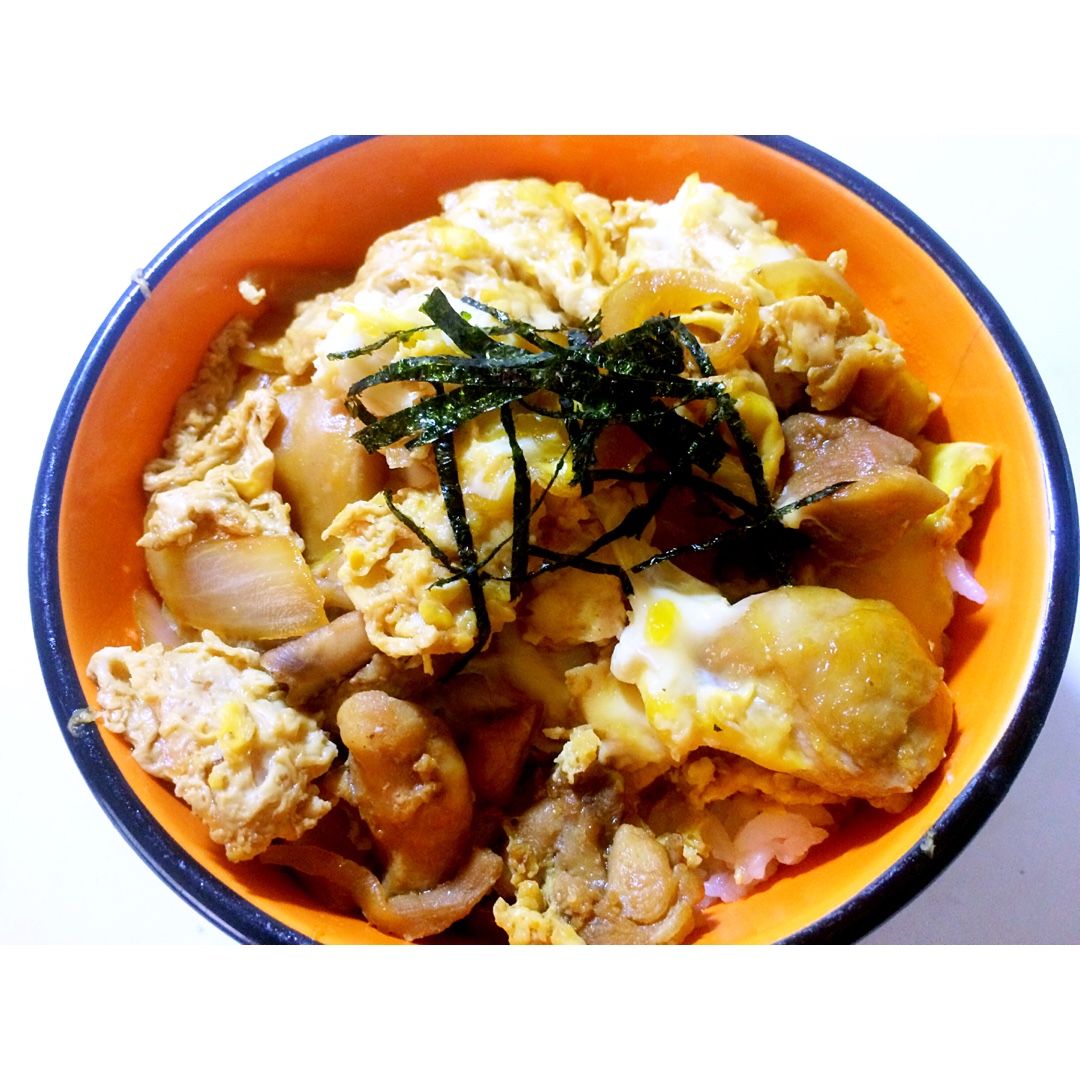 仙贝好吃巴扎嘿做的亲子盖饭