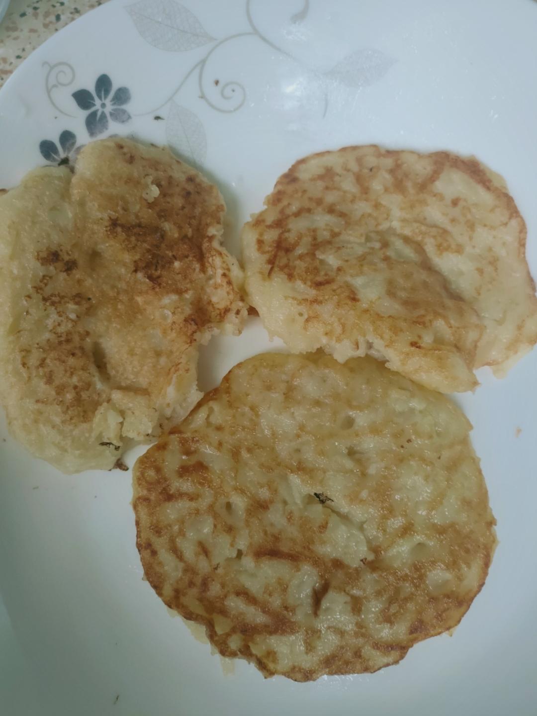 苹果丝煎饼