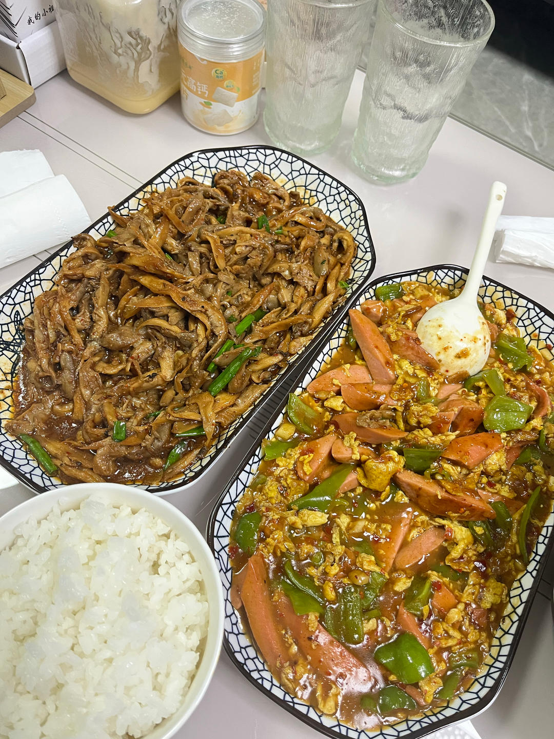 香肠炒鸡蛋