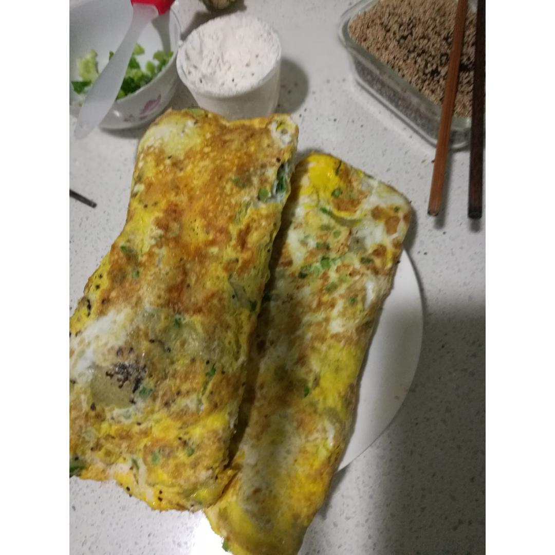 平底锅版煎饼果子