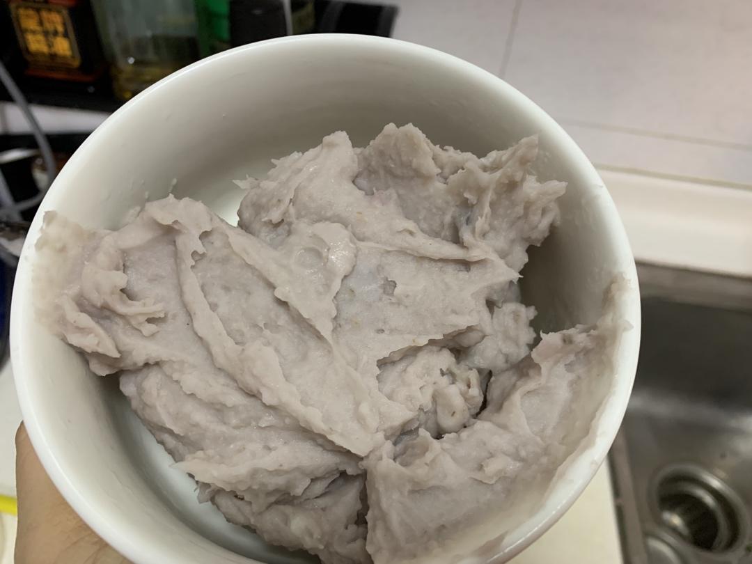 超级简单的手工芋泥馅制作方法！