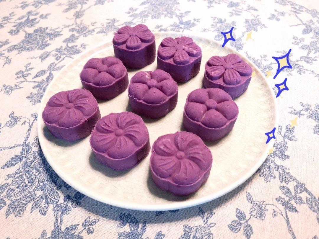 紫薯芝香糯米饼