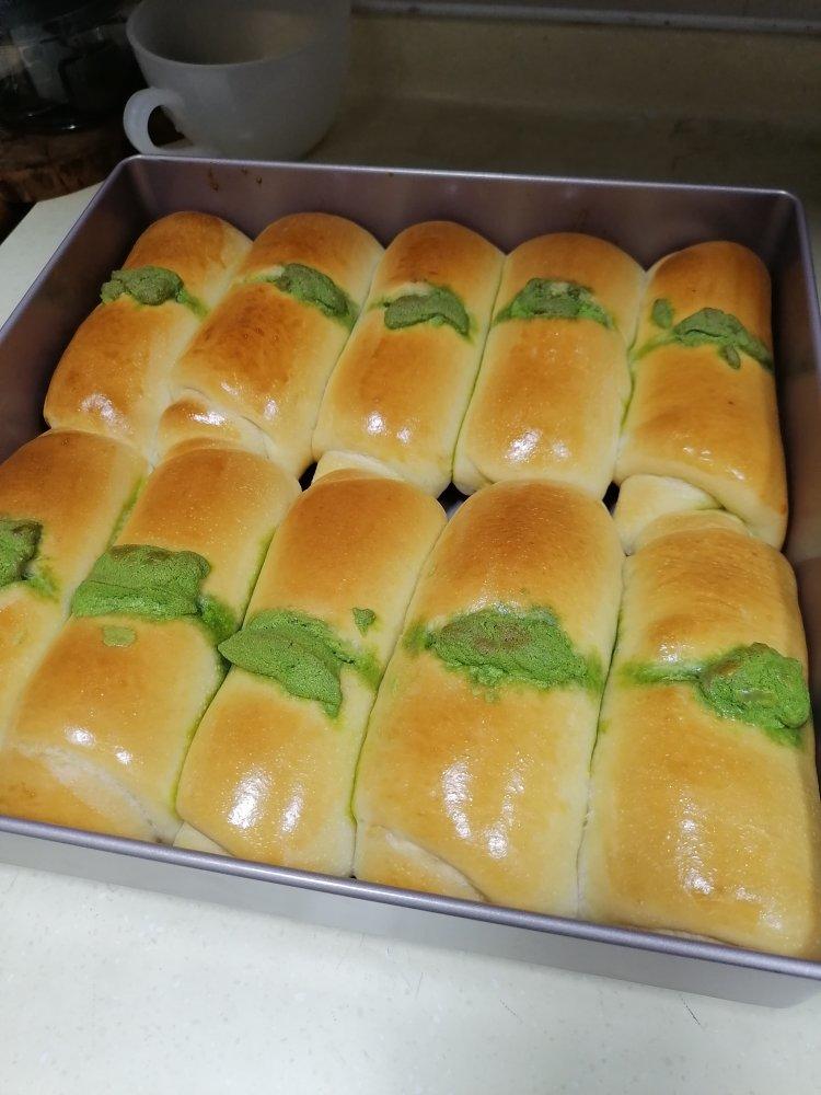 抹茶奶酥小金砖（70%中种吐司）