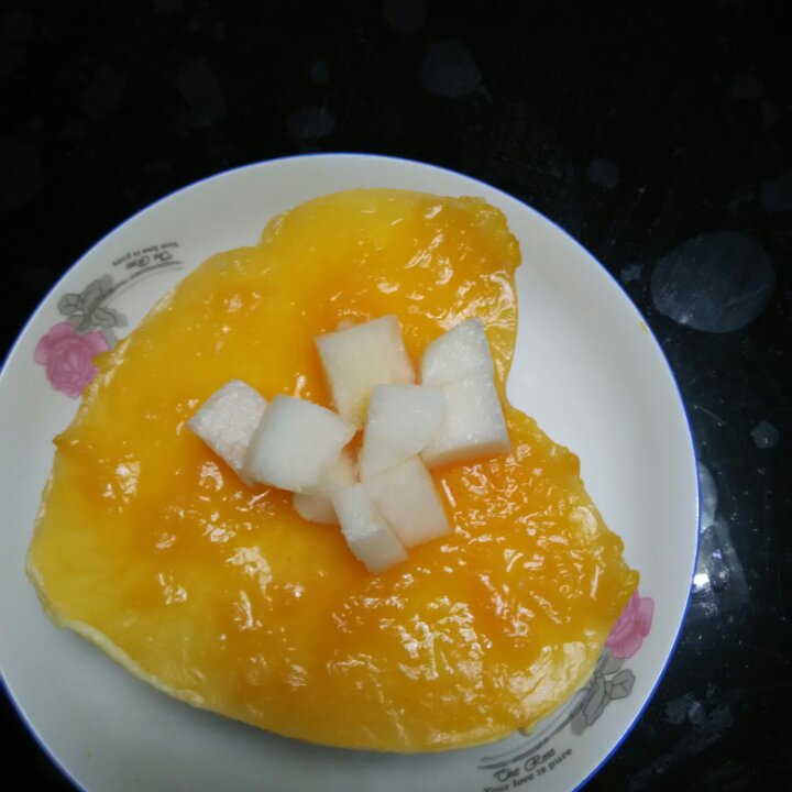 芒果纯酸奶慕斯