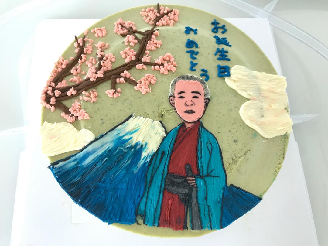 奶油霜手绘－欧式刺绣花鸟详解