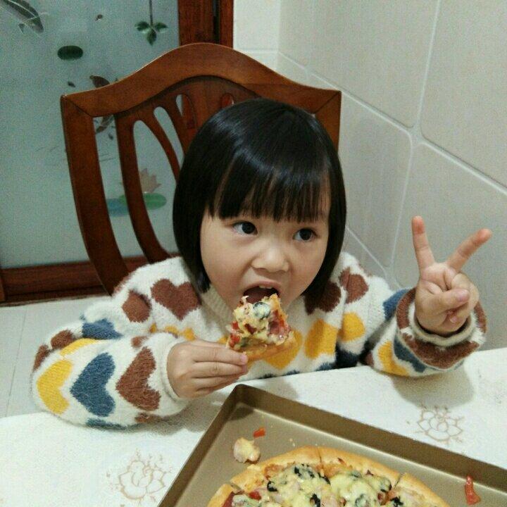 鲜虾培根披萨🍕