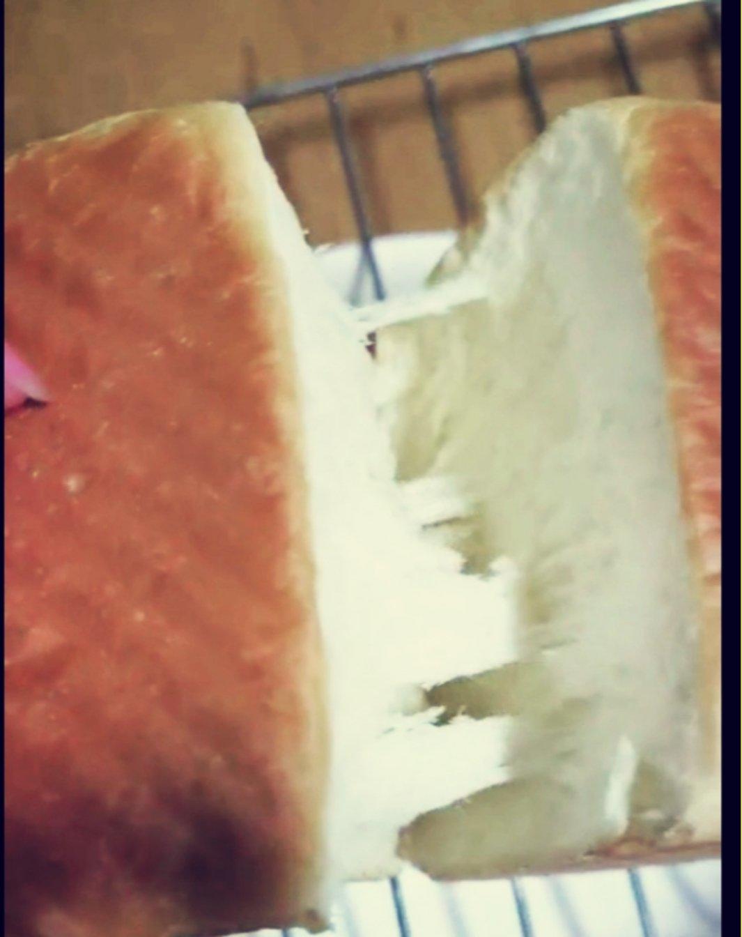 奶香手撕面包吐司，超简单！面包机+松下蒸烤箱