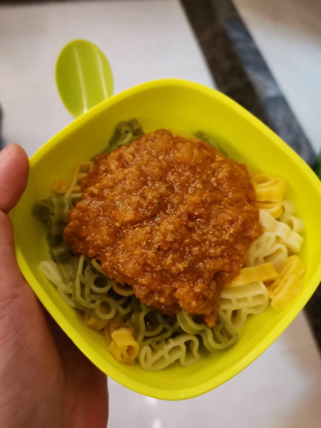 小美版意大利肉酱天使面