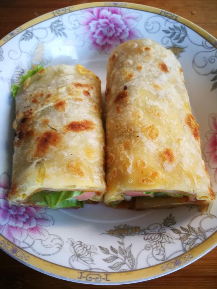 鸡蛋灌饼的做法