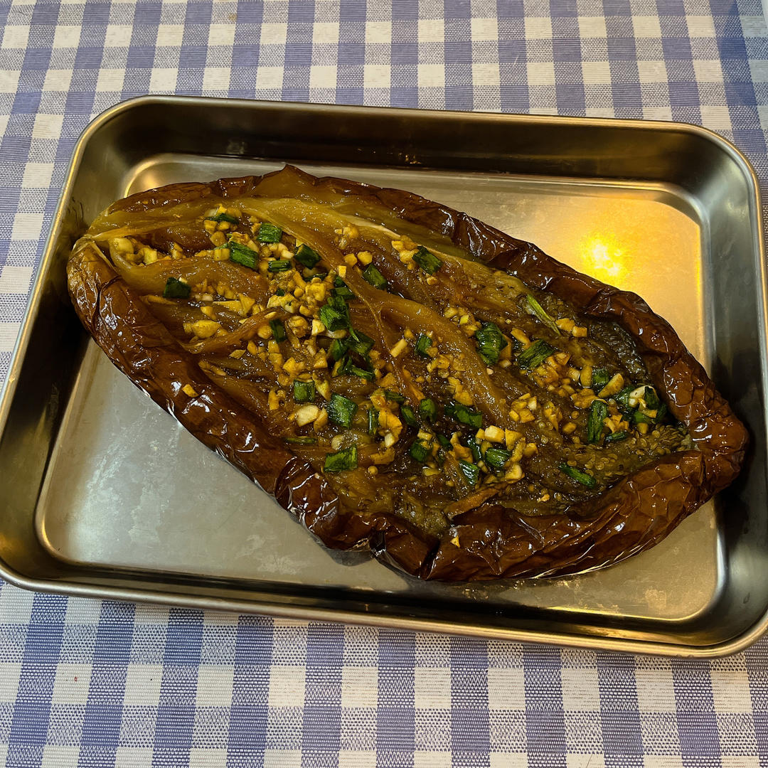 CC招牌菜销魂烤茄子，百吃不厌！