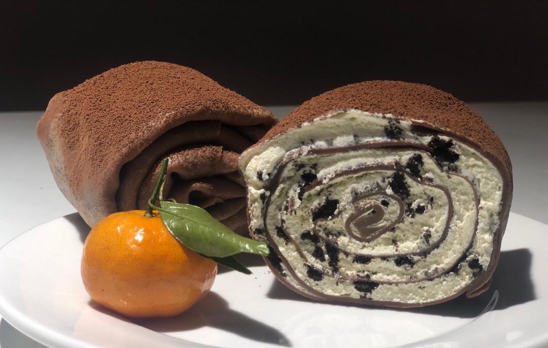 可可奥利奥毛巾卷