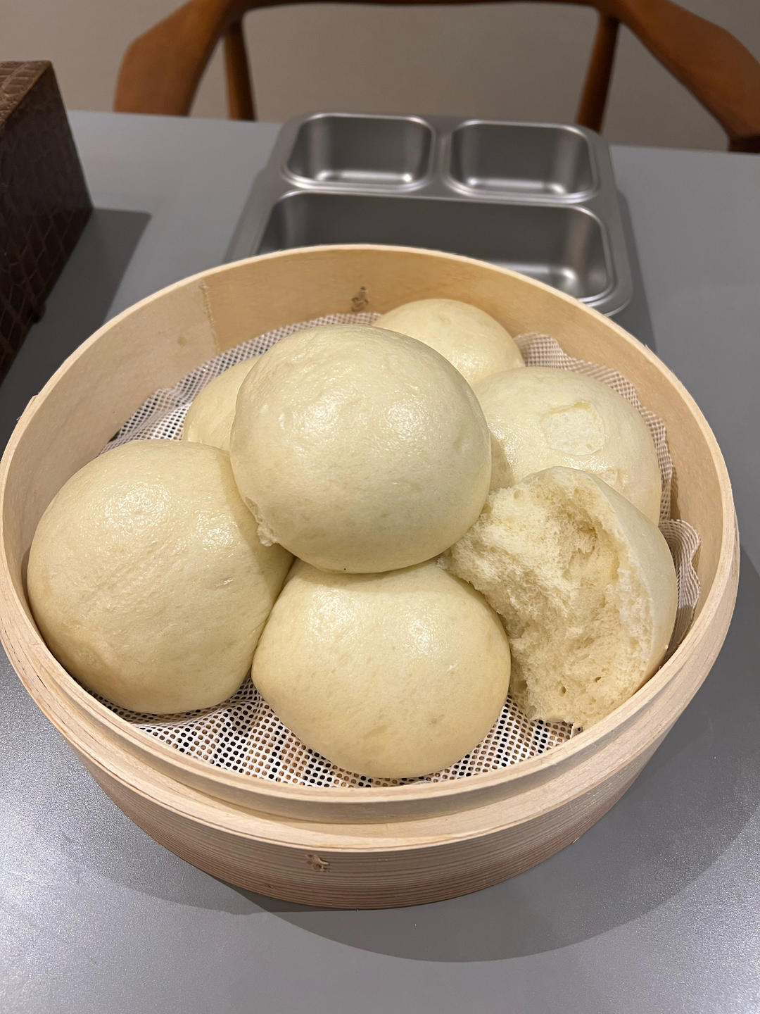 新手做馒头也能100%成功——附上非常详细的视频步骤（一次发酵法）