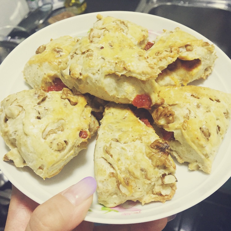 葡萄干司康（酵母版）