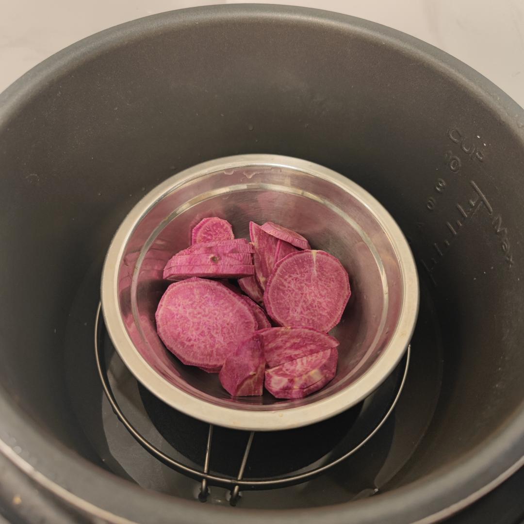 蒸紫薯（电饭锅版）