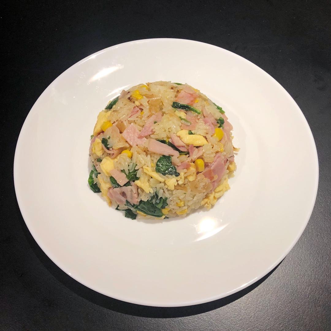 模仿必胜客之欧式培根炒饭