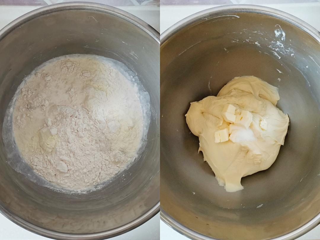 纯奶手撕吐司的做法 步骤1