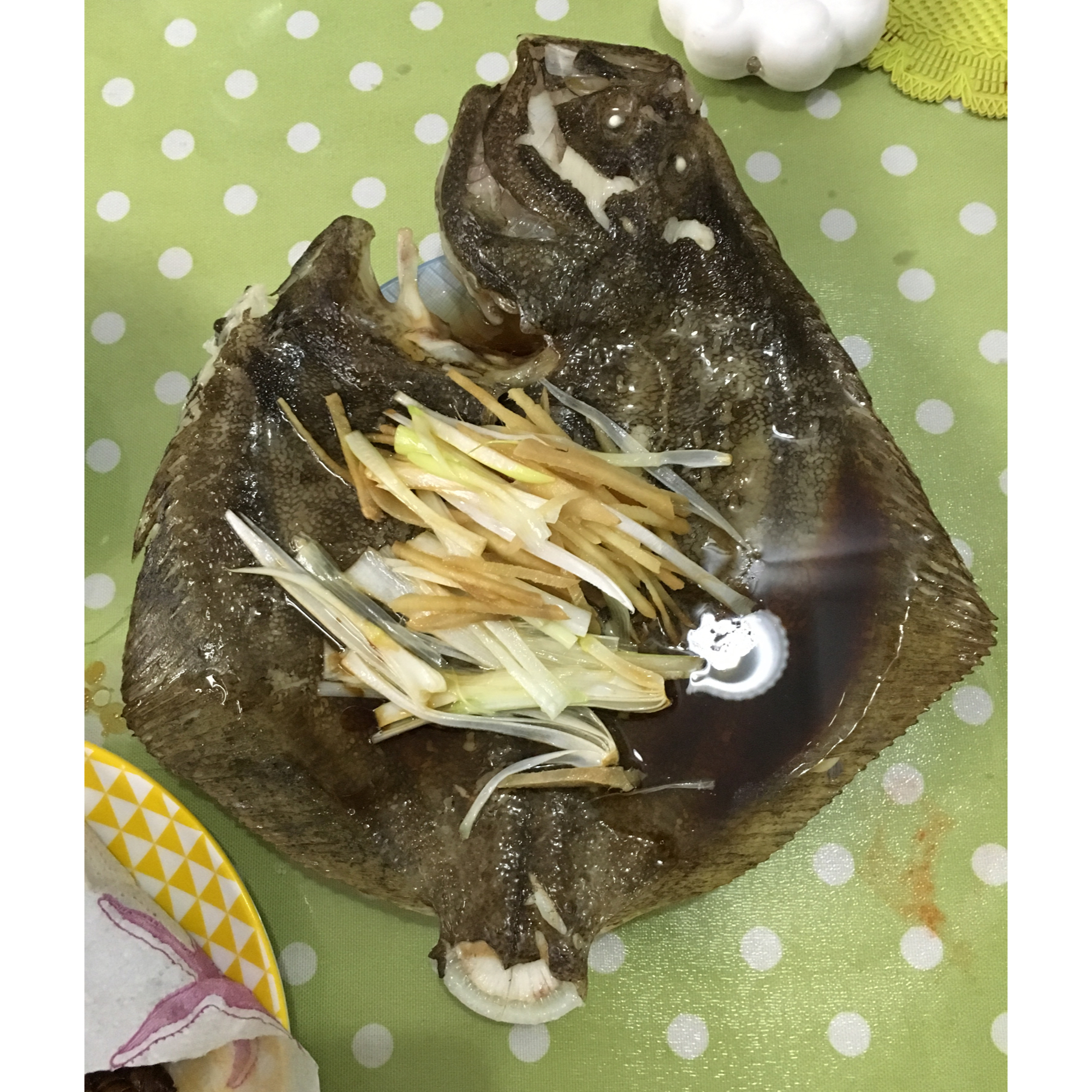 清蒸多宝鱼