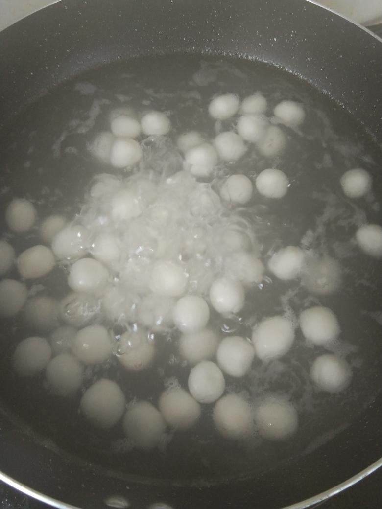 夏日必备之红豆糯米丸子的做法 步骤7