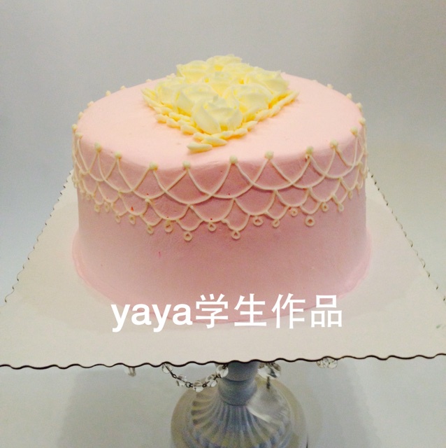 韩式裱花学员作品