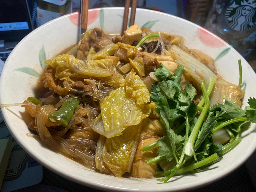 冬季最爱的家常菜！大白菜炖大豆腐或干豆腐