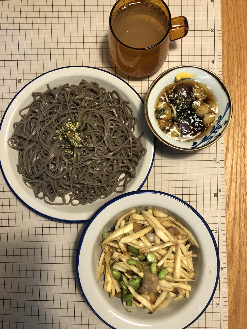 茭白毛豆炒肉丝