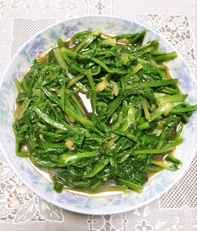 蒜蓉油麦菜（蚝油）