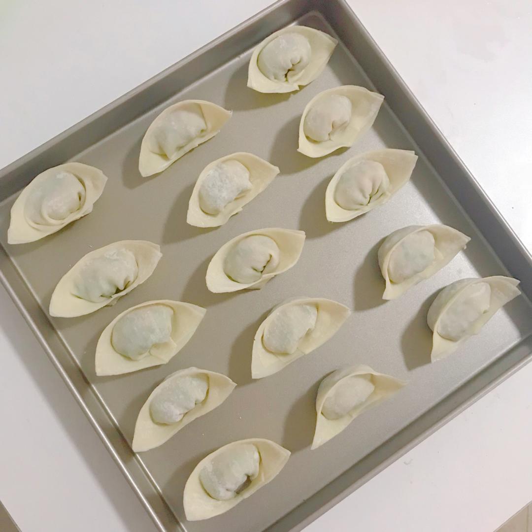 元宝馄饨的包法