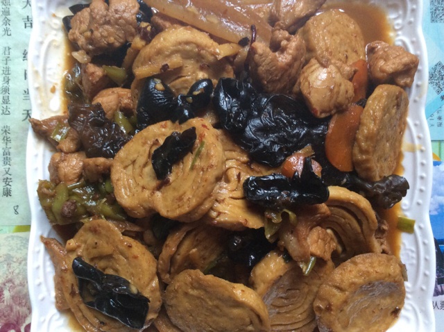 素鸡烧肉