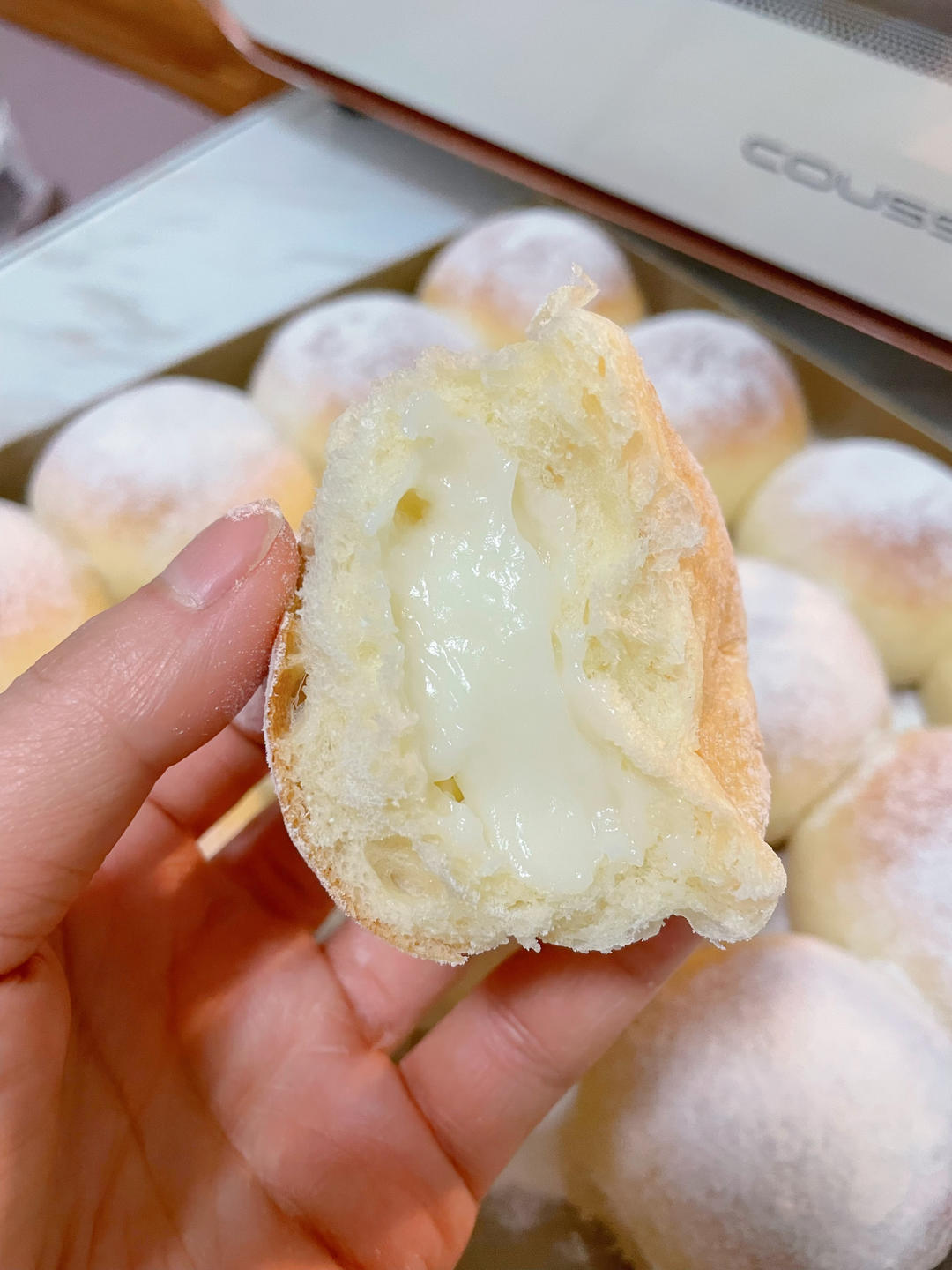 软fufu ‼️云朵爆浆酸奶小面包