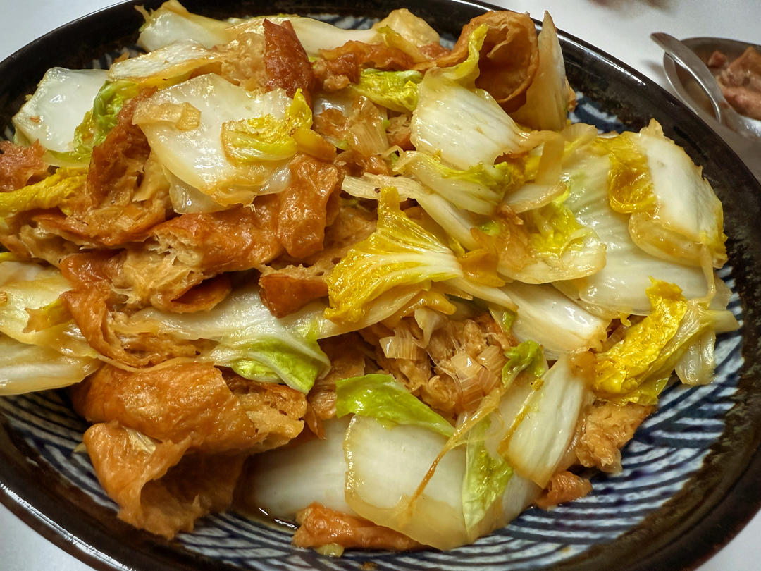 面筋烧白菜