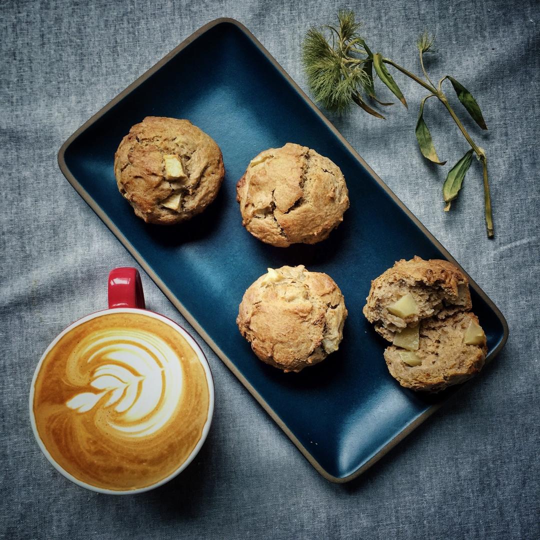 天然酵种苹果麦芬《至爱面包》