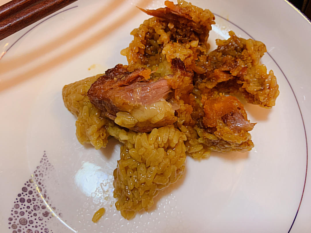 妈咪的♥️私房秘制咸蛋黄肉粽