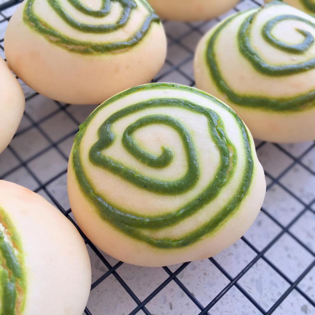 抹茶奶酪包的做法