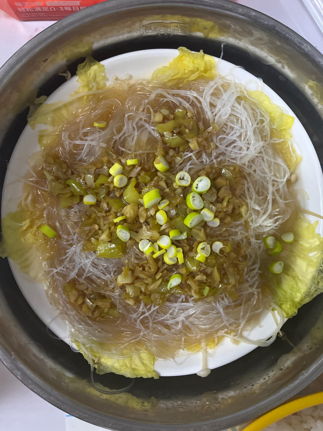 懒人下饭神器，蒜蓉蒸粉丝金针菇娃娃菜