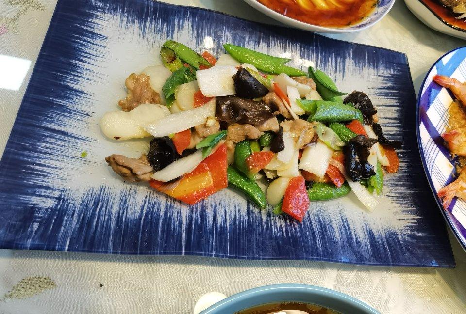 菠萝版金玉满堂（三色鸡丁）