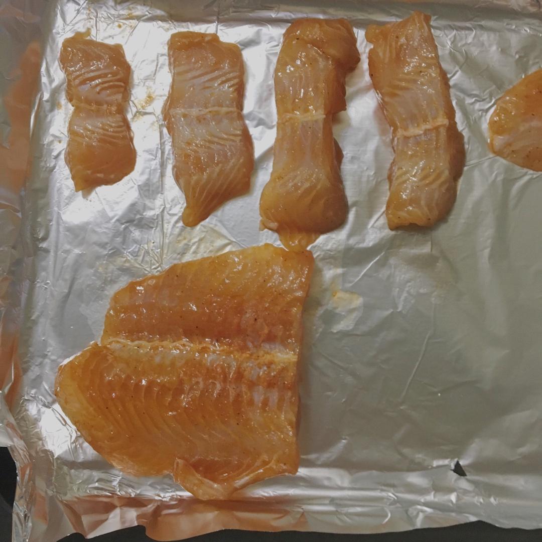让烤箱动起来--意式香料烤龙利鱼