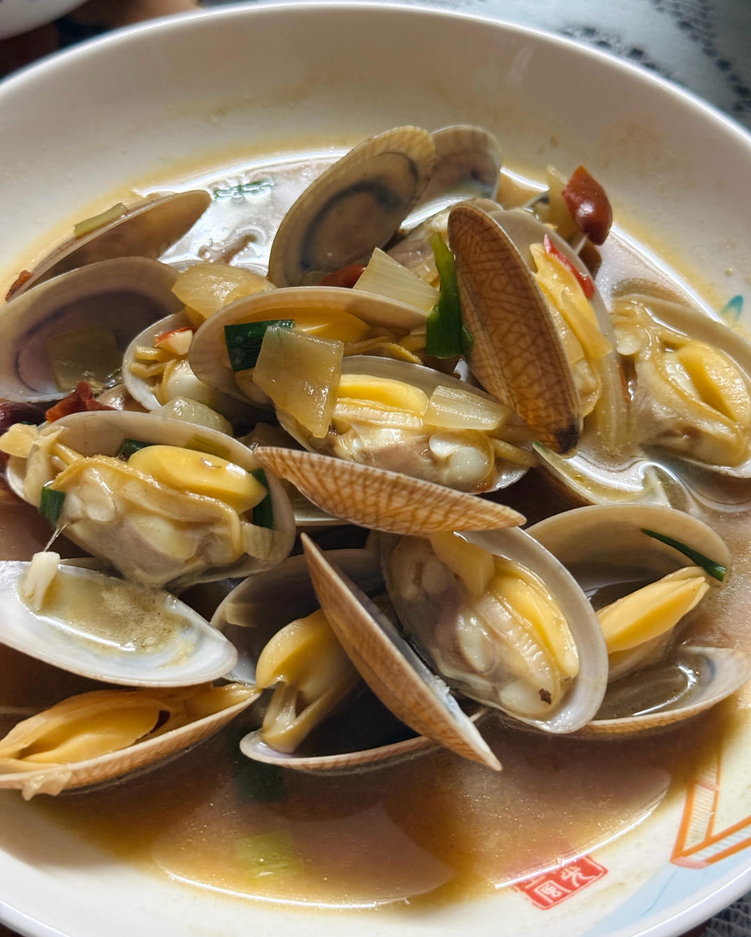 辣炒油蛤蜊