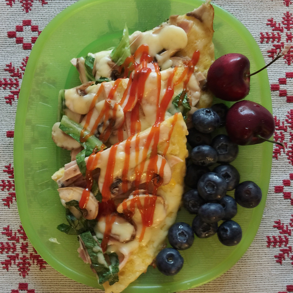 披萨蛋（快速早餐）