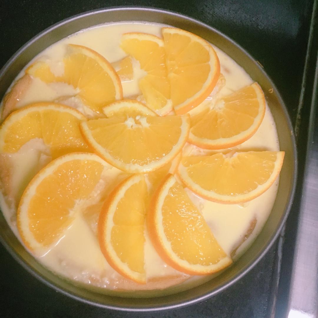 蜂蜜橙香乳酪派【放纵小食】