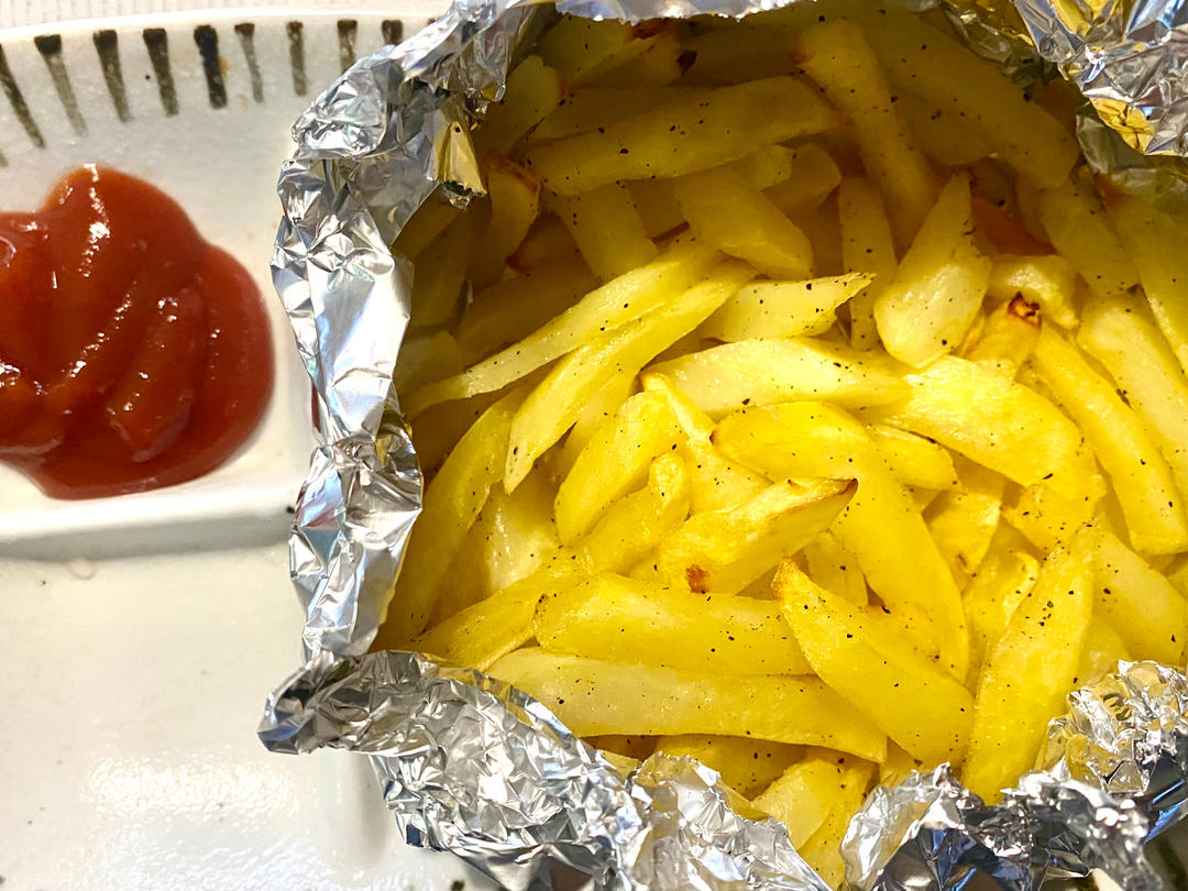 不用油也能炸出香脆好吃的薯条（空气炸锅版）